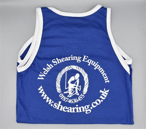 Welsh Shearing Long Tail Singlet Shearing