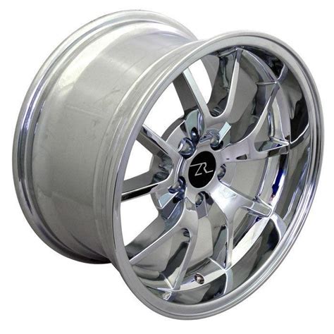 Sell Chrome Mustang ® Fr500 Wheels 18x9 And 18x10 Rims 18 Inch Deep Dish Fr500 In Katy Texas Us