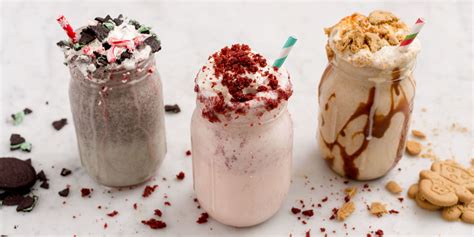 Holiday Ice Cream Desserts Milkshakes For Christmas