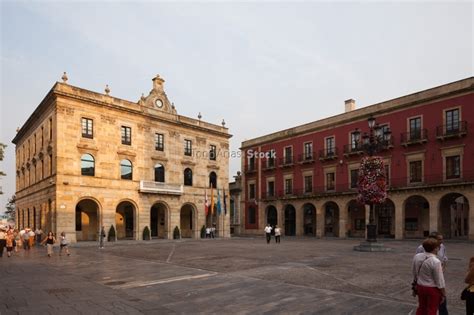 Ayuntamiento De Gijón Tono Arias Stock