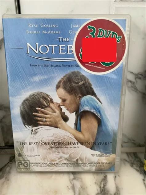 DVD THE Notebook Ryan Gosling Rachel McAdams FREE POST P5 EUR 8