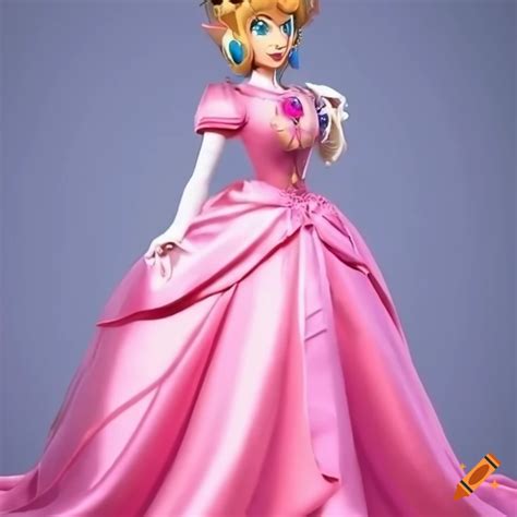 Link Dressed In Princess Peach S Ballgown On Craiyon