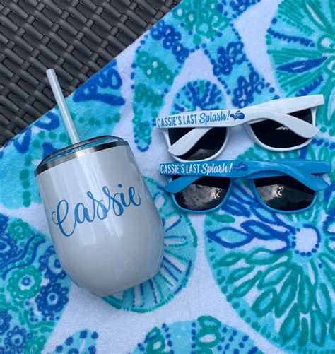 Bachelorette Party Sunglasses Last Splash Bachelorette Destination