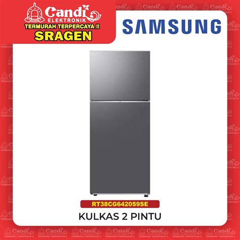 Jual SAMSUNG Kulkas 2 Pintu Digital Inverter Compressor 393 Liter