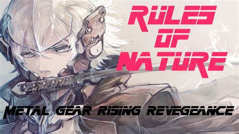 Metal Gear Gising Revengeance Ost Rules Of Nature Youtube