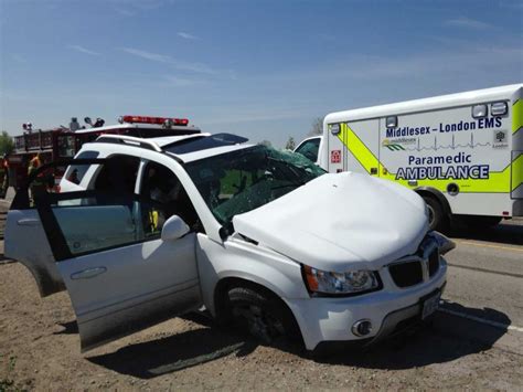 Clarke Road Crash Sends Woman To Hospital Ctv News