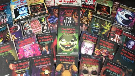 Every FNaF Book Out As Of 2022 FNaF Book Collection YouTube