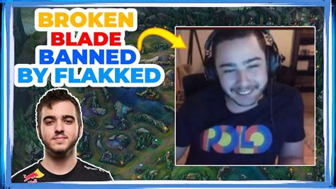 G Flakked Banned G Brokenblade In Champion Select Funny Youtube