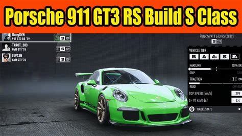 Porsche 911 GT3 RS Build S Class Car In NFS Unbound Update Vol 5 1