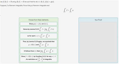 Solved Let F [0 1]→r And G [0 1]→r Be Such That For All