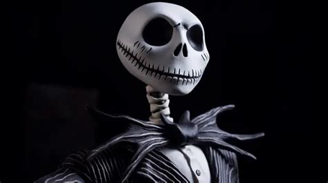 Fondo Una Pesadilla Animatronica De Jack Skellington Fondo Fotos De