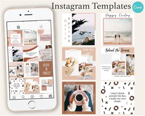 25 Instagram Marketing Templates Instagram Templates | Etsy in 2022 ...