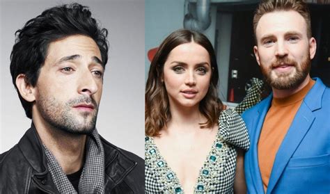 ‘ghosted Adrien Brody Se Junta A Chris Evans E Ana De Armas Em Rom