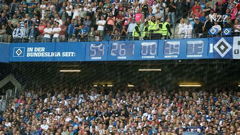 Hsv Abstieg Die Stadionuhr Nach Der Stunde Null