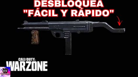 Como Desbloquear F Cil Y R Pido El Subfusil Armaguerra En Warzone