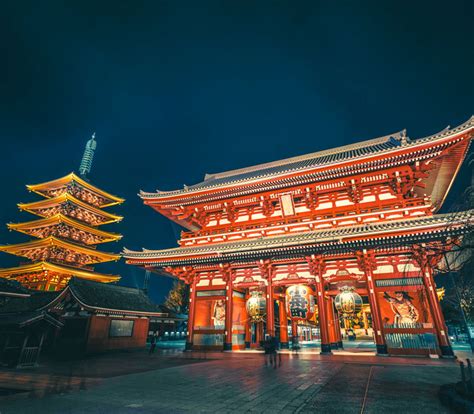 วัดเซนโซจิ หรือวัดอาซากุซะ หรือวัดโคมแดง Sensoji Temple Talonjapan