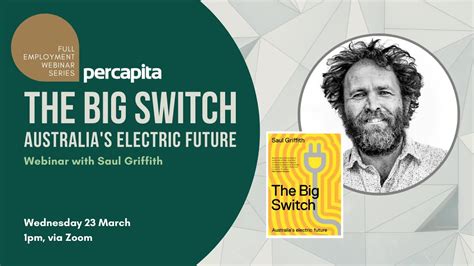 The Big Switch Australia S Electric Future With Saul Griffith Youtube