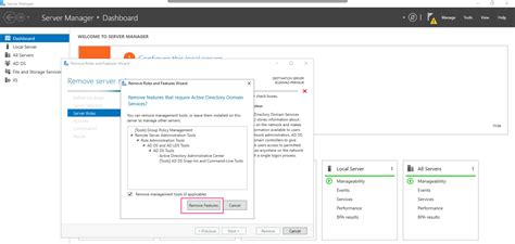 Steps To Remove Roles And Features In Window Server 2019 Hackerxone