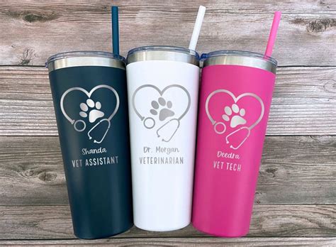 Veterinarian T Personalized Veterinarian Tumbler Vet Tech T