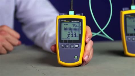 MultiFiber Pro Optical Power Meter And Light Source By Fluke Networks