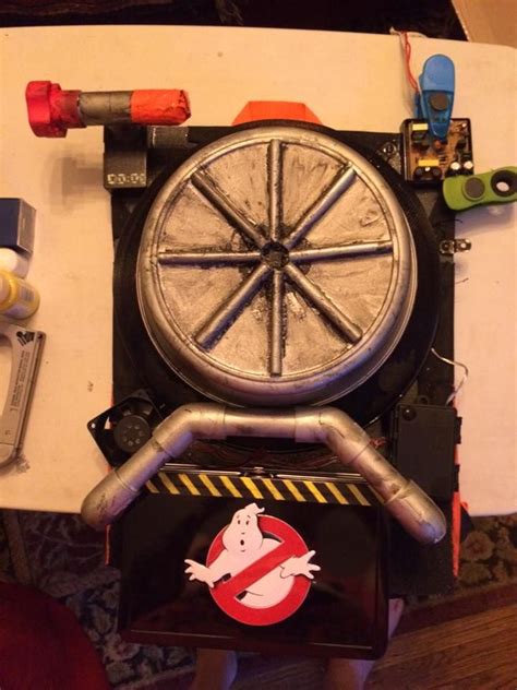 My Full Proton Pack In Progress With A Chip Clip Holding Some Things