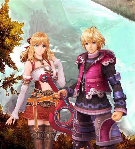 Xenoblade Fiora And Shulk