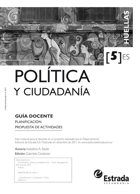 Pdf Huellas Pol Tica Y Ciudadan A To A O Dokumen Tips