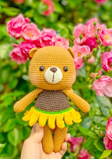 Total 97 Imagen Girasol Amigurumi Crochet Abzlocal Mx