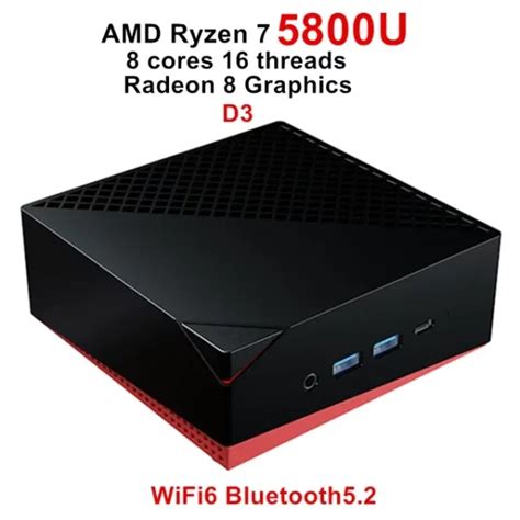 Amd Mini Gaming Computer Pc Ryzen U H U Vega Graphic