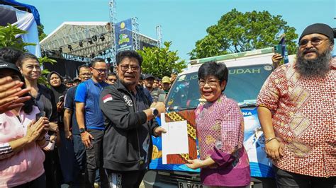 Mentan SYL Lepas Dua Komoditas Ekspor Indonesia Ke Arab Saudi Dan Timor