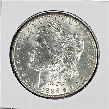 1886 O Morgan Silver Dollar Better Grade With Luster Struck At New