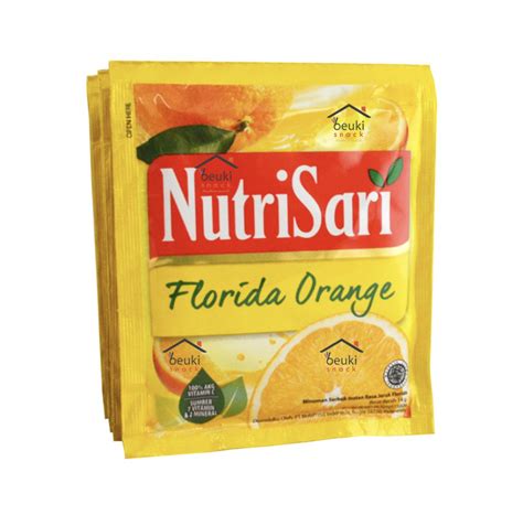 Nutrisari Florida Orange 40 Sachet Pack Lazada Indonesia