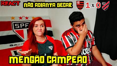 React Flamengo X Athletico Pr Final Libertadores Youtube