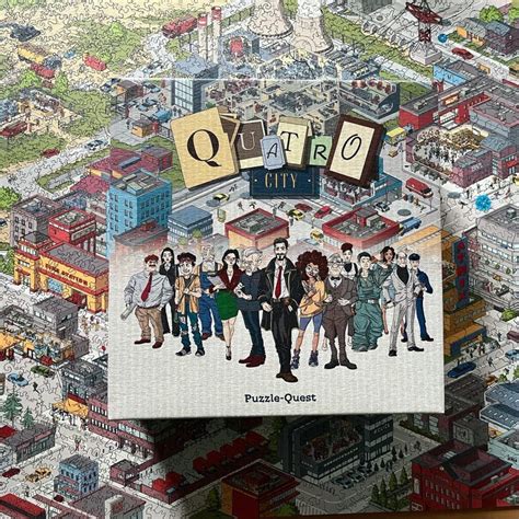 Review: Quatro City Puzzle-Quest (PuzzleUp) – English