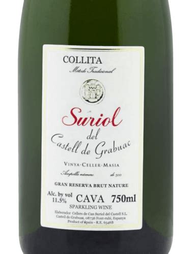 Suriol Suriol Del Castell De Grabuac Gran Reserva Brut Nature Vivino