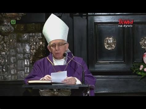 Homilia ks abp Wacława Depo wygłoszona na Jasnej Górze YouTube