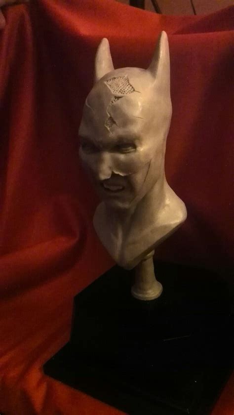 Batman Bust Sculpted Sculpting Sculpture Statue