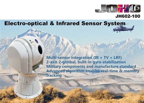 Ultra Long Range Electro Optical Infrared Eoir Tracking Camera