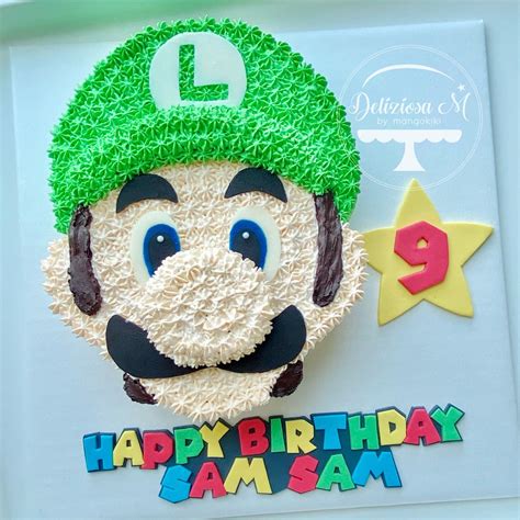 Super Mario Bros Luigi Mario Bros Cake Luigi Cake Super Mario