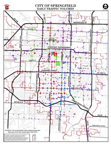 Map Of Springfield Mo World Map 07
