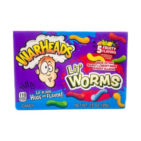 Warheads Lil’ Sour Worms 99g سوبرماركت كرز Karaz Supermarket