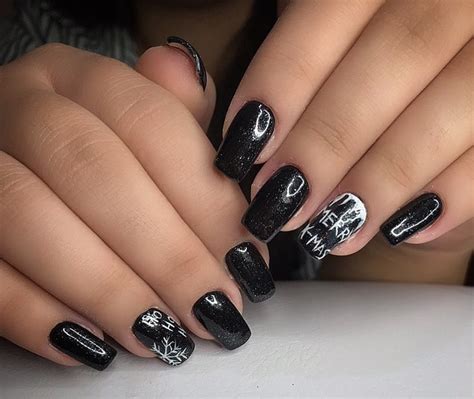 80 Ideias De Unhas Decoradas Pretas Para Ficar Cheia De Estilo