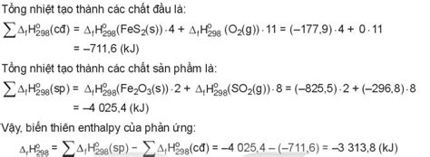 Cách Tính Biến Thiên Enthalpy Hướng Dẫn Chi Tiết Các Phương Pháp Và