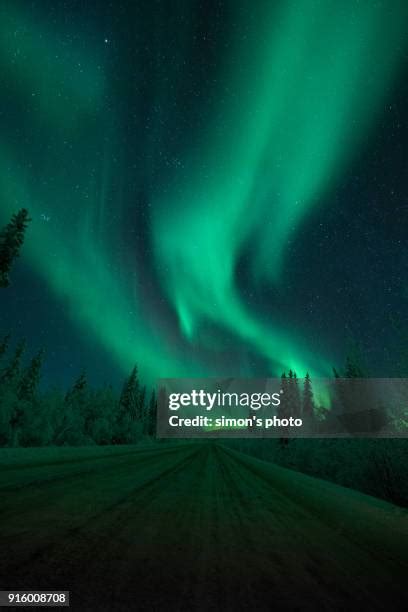 603 Northern Lights In Yukon Stock Photos, High-Res Pictures, and ...