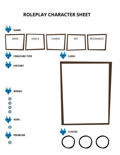 Free 10 Character Sheet Samples In Pdf