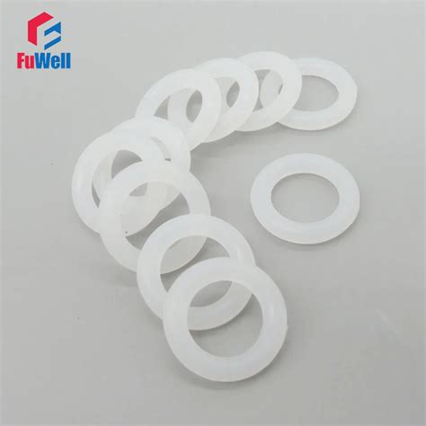 Food Grade White Silicon O Ring Seals 4mm Thickness 135 140 145 150 155