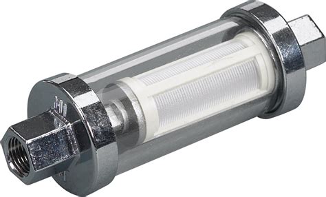 Moeller Universal Inline Glass View Fuel Filter 38 516 14 Barb