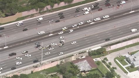 Police Chase Ends On I 95 In Deerfield Beach