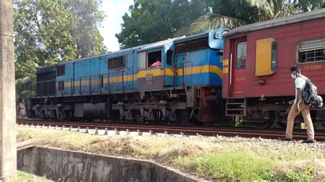 Sri Lanka Railway M Rajarata Rejina Train Weligama Railway