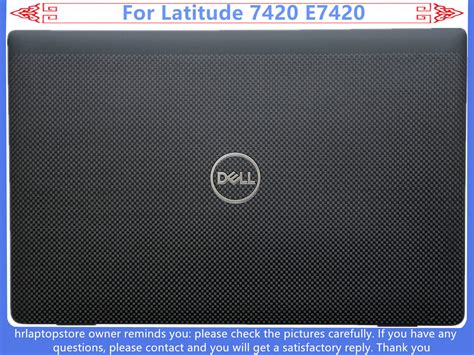 New Ym For Dell Latitude E Lcd Back Cover Rear Lid Top